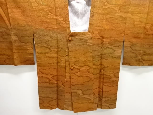 霞模様織出し道行コート